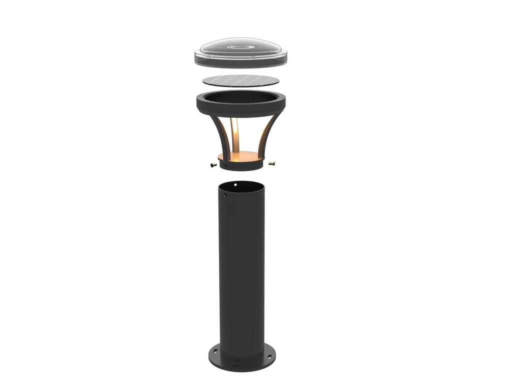 Surrey Solar bollard light DS13 - 600mm